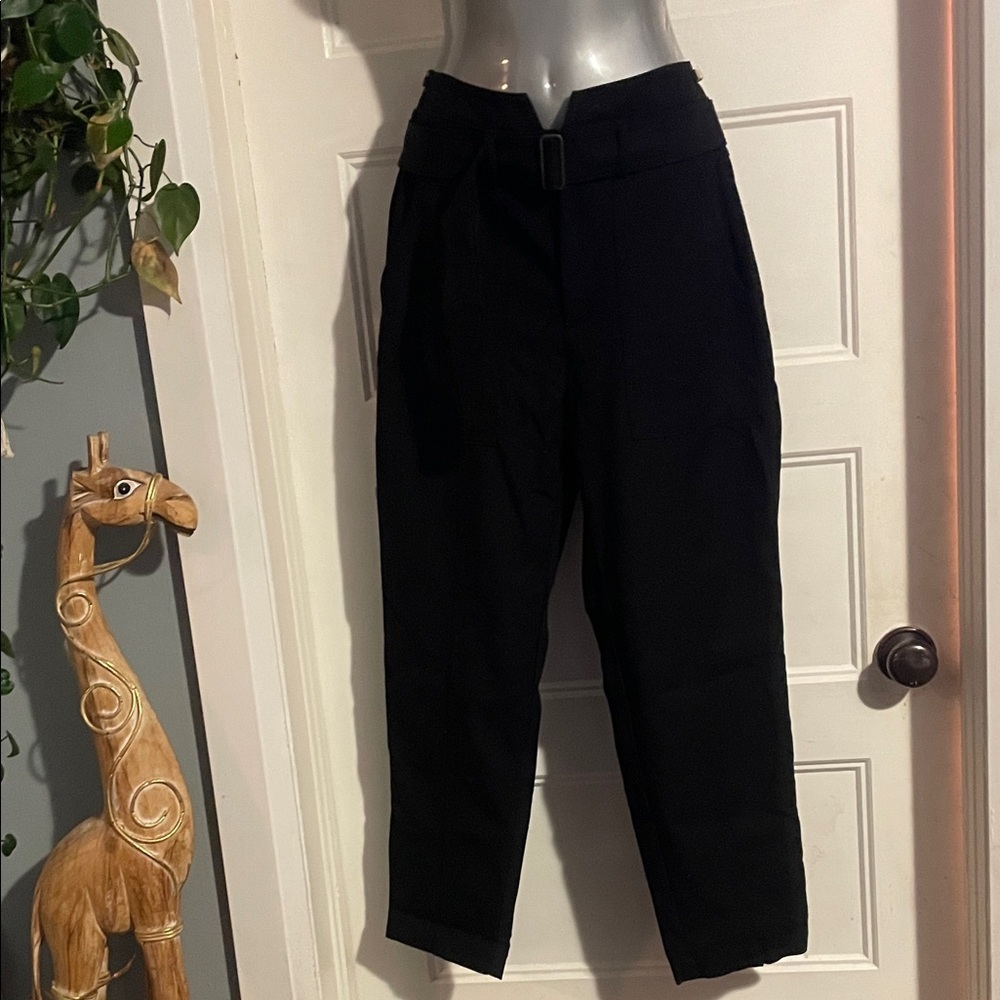 Banana Republic Black Ankle Pants